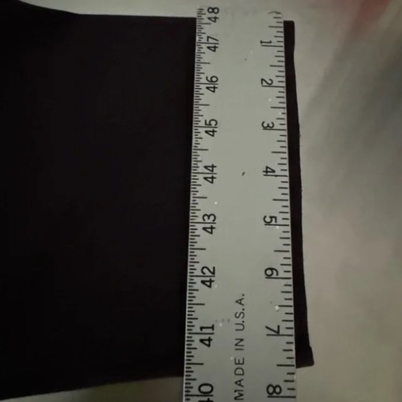 Eileen Fisher Tapered Stretch Crepe Ankle Pants Cassis Burgundy SIZE MEDIUM - Picture 9 of 14